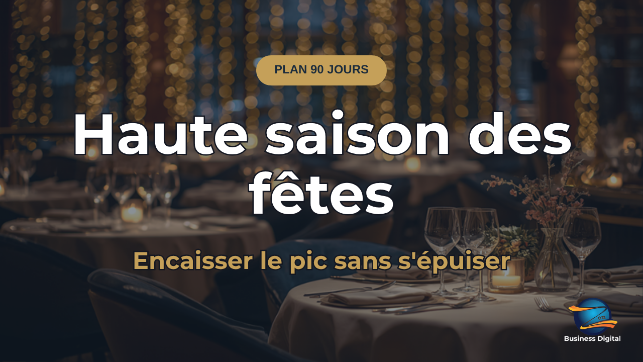 Haute saison des fêtes : comment restaurateurs et hébergeurs encaissent le pic sans s'épuiser
