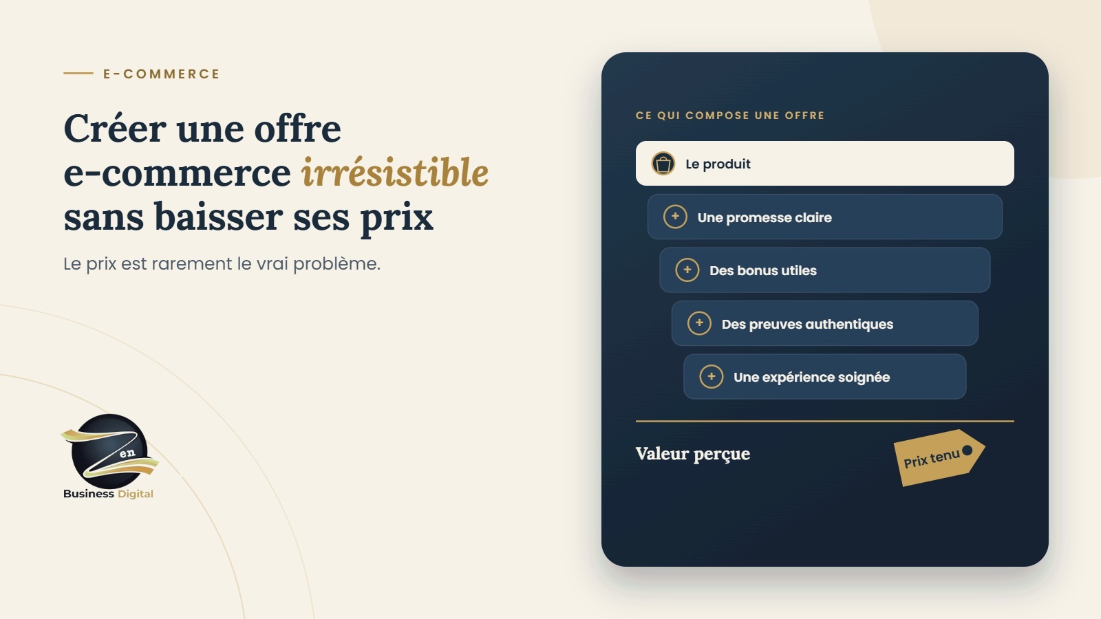 Créer une offre e-commerce irrésistible sans baisser ses prix